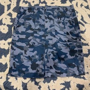 Camo blue skirt! Size 4! Seven7!